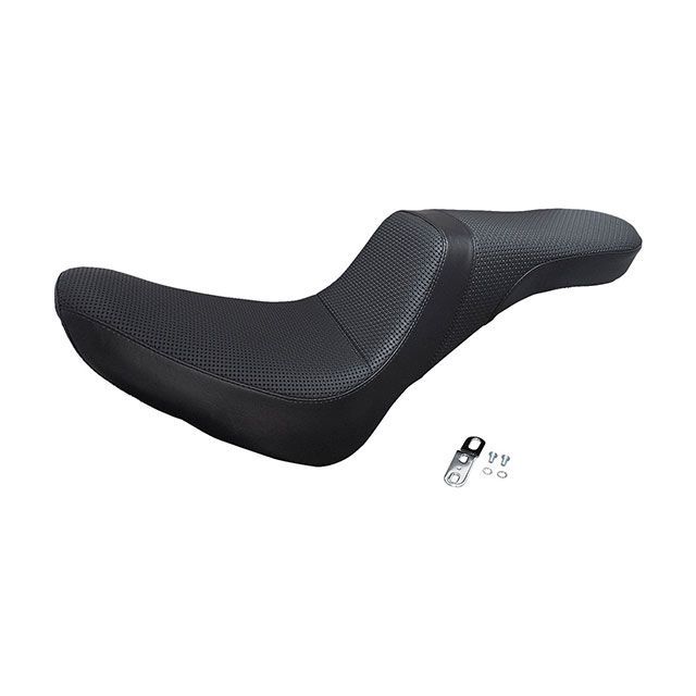 LePera デイトナ2UPシート バスケットウェーブ 18y- FLDE・FLHC ・025502 ラペラ シート関連パーツ FLDEソフテイルデラックス FLHCヘリテイジクラシック