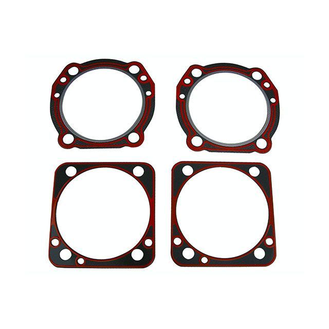 JAMES GASKETS シリンダーベース＆ヘッドガスケットキット BT 4inボア用 ・009946 ジェームズガスケット エンジン補修パーツ ビッグツイン エボリューションエンジン