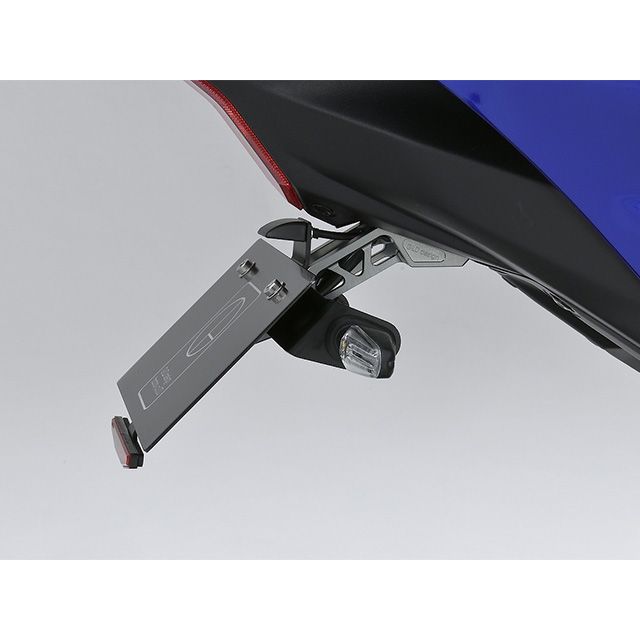 Gcraft ビレットライセンスホルダー（ガンメタ） 71552 メーカー在庫あり Gクラフト その他外装関連パーツ YZF-R7