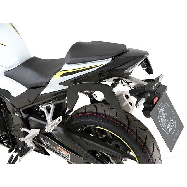 HEPCO＆BECKER サイドソフトケースホルダー「C-Bow」（ダークグレー） 630-9517-0005 ヘプコ＆ベッカー キャリア・サポート