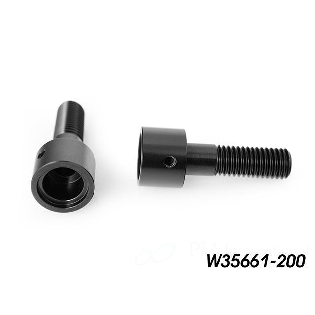 Wunderlich バーエンドミラー用アダプター（ブラック） W35661-200 ワンダーリッヒ ミラー関連パーツ