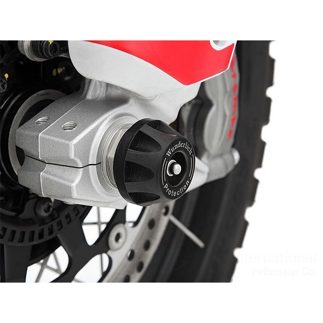 Wunderlich DoubleShock クラッシュプロテクター（フロントアクスルスライダー）（ブラック） W70250-002 ワンダーリッヒ スライダー類 Desert X｜パークアップ 店