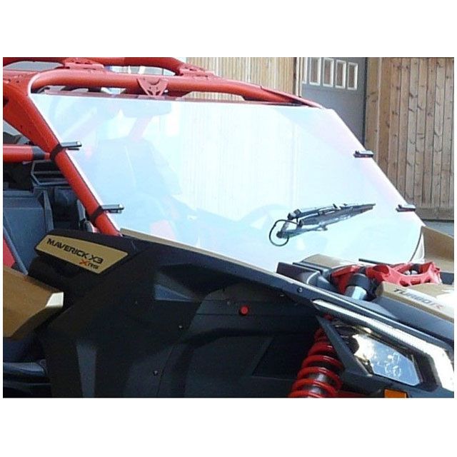 MECA’SYSTEM Windscreen wiping polycarbonate Anti Abrasion 175 ° CAN AM 1000 MAVERICK X3 meca_8650Q メカシステム その他 MAVERICK X3|パークアップ 店