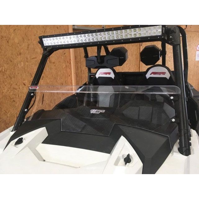 MECA’SYSTEM Half Windshield Polycarbonate - RZR 1000 S/XP Turbo-POLARIS meca_8627Q メカシステム その他