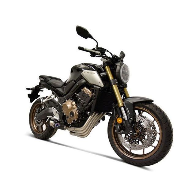 TERMIGNONI スリップオン GP CLASSIC＋コレクター ステンレス ステンレススリーブ ter_H161094SO05 テルミニョーニ マフラー本体 CB650 COMPLETE SYSTEM｜パークアップ 店