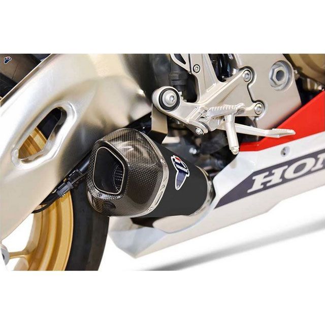 TERMIGNONI SLIP ON CONICAL BLACK + COLLECTOR STAINLESS STEEL TITANIUM Racing Without Catalyzer ter_H162094SO09 テルミニョーニ マフラー本体 …|パークアップ 店