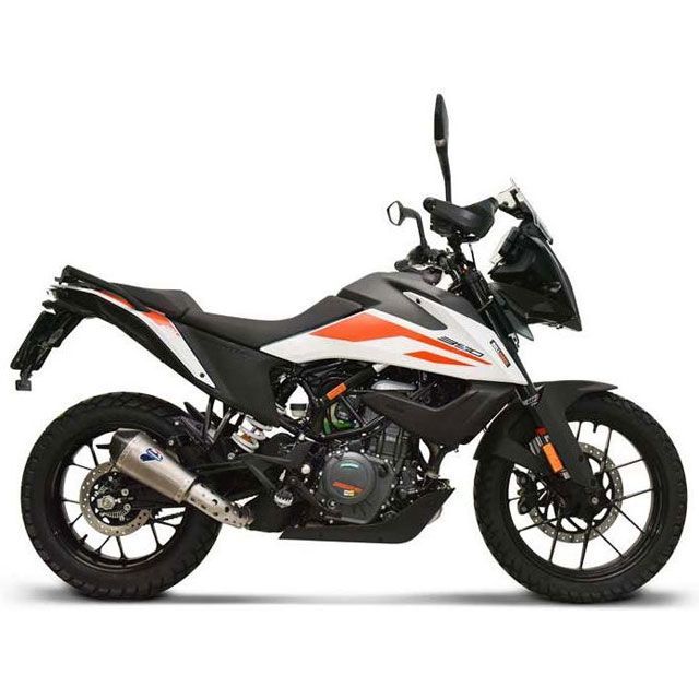 TERMIGNONI SLIP ON CONICAL＋LINK TITANIUM TITANIUM Racing Without Catalyzer ter_KT23094SO01 テルミニョーニ マフラー本体 ADVENTURE 390