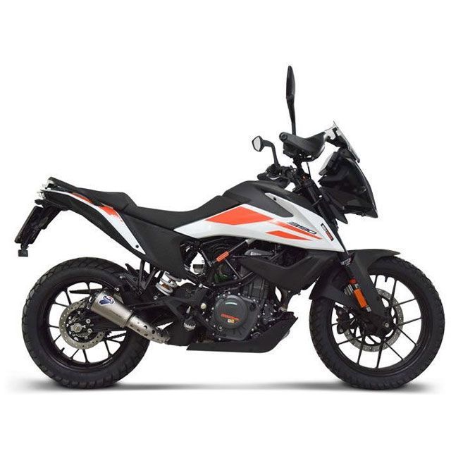 TERMIGNONI SLIP ON GP2R - RHT＋LINK TITANIUM TITANIUM Racing Without Catalyzer ter_KT23094SO02 テルミニョーニ マフラー本体 ADVENTURE 390