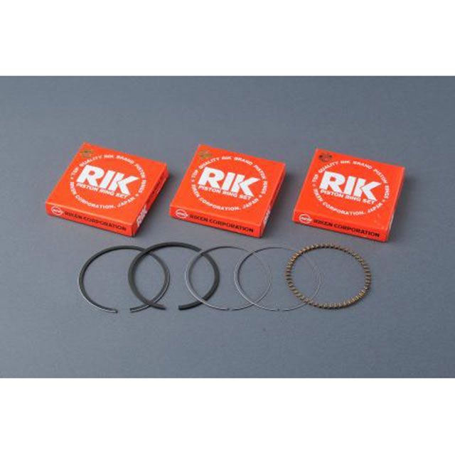 MRS RIKEN ピストンリングセット 1.0mmO/S MRS-H75-E1351 M-TEC中京 その他エンジン関連パーツ CB750Four