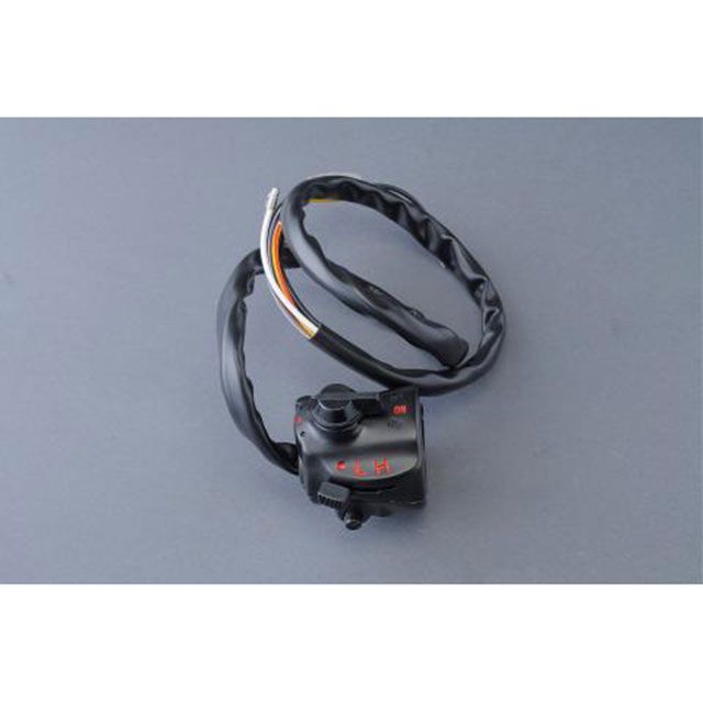MRS 1本引きスターターライティング黒キルスイッチ MRS-H75-F11 M-TEC中京 電装スイッチ・ケーブル CB750Four K0
