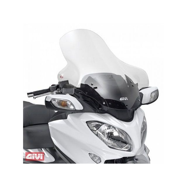 GIVI フェアリング-ウインドシールド カラーレス - ABE givi_D3104STG ジビ スクリーン関連パーツ Burgman 650 650 Executive