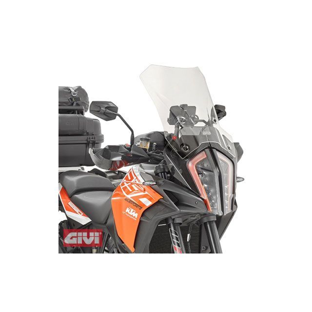 GIVI フェアリングスクリーン トランスペアレント - ABE givi_D7706STG ジビ スクリーン関連パーツ 1290 Super Adventure R 1290 Super Adventure S