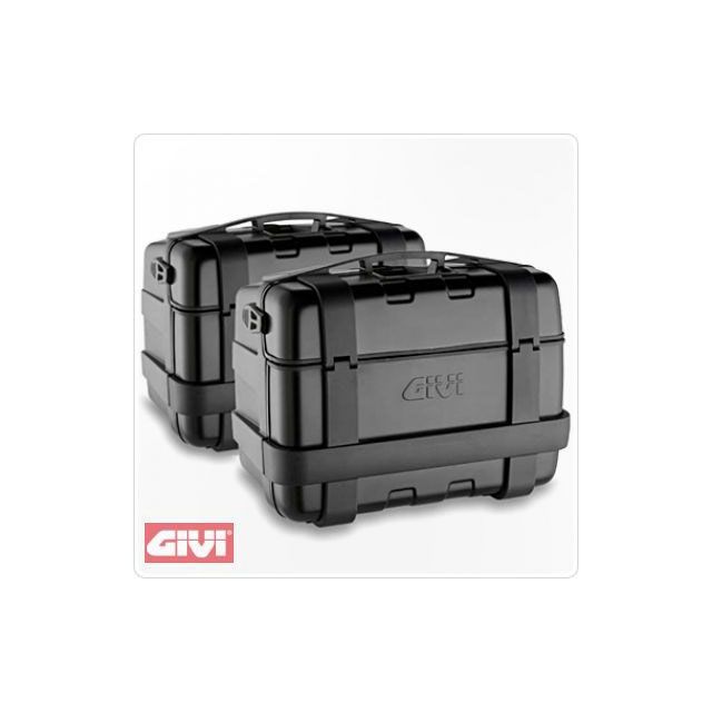 GIVI トップ＆サイドケース モノキー TREKKER 46L ブラック -単体2個- givi_TRK46BPACK2 ジビ その他