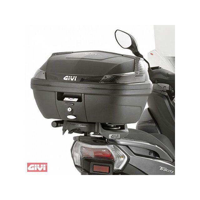 GIVI トップケースラック ブラック MONOLOCKスーツケース用 givi_SR2120 ジビ その他 Tricity 125 155｜パークアップ 店