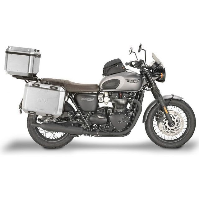GIVI サイドケースキャリア スティールパイプ ブラック givi_PL6410 ジビ その他 Bonneville T100 Bonneville T120