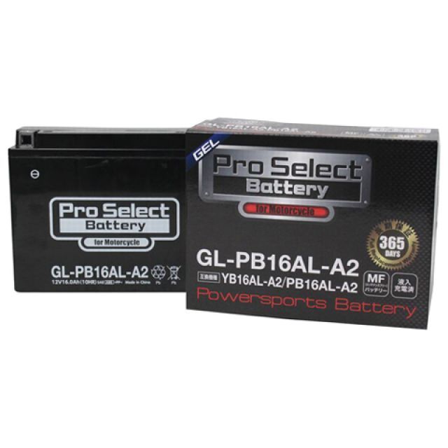 【メーカー直送】Pro Select Battery GL-PB16AL-A2（YB16AL-A2 互換）（液入） PSB137 メーカー在庫あり プロセレクトバッテリー バッテリー関連パーツ 汎用
