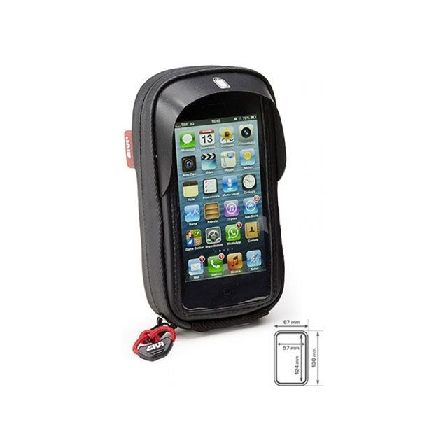 GIVI I-PHONE 5 - 5S スマホ POCKET WITH SUNスクリーン givi_S955B ジビ その他