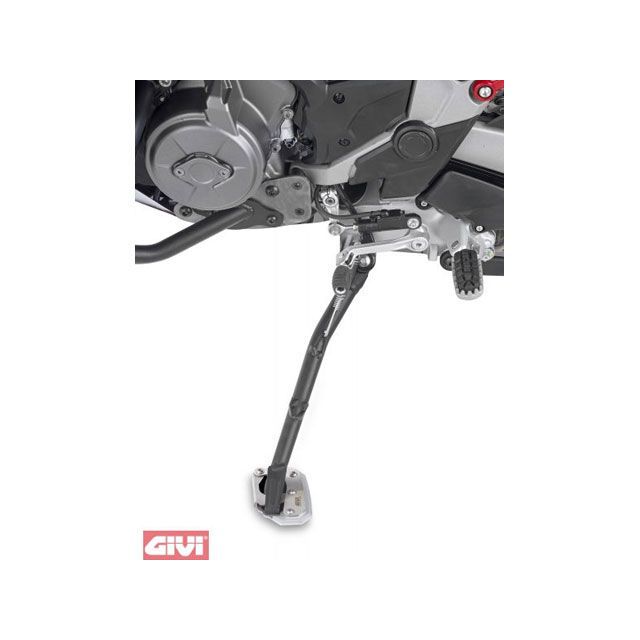 GIVI Spec. Foot widening of aluminum u. Stainless steel for Orig. Side stand Ducati Multistrada V4（21） givi_ES7413 ジビ その他 Mult…