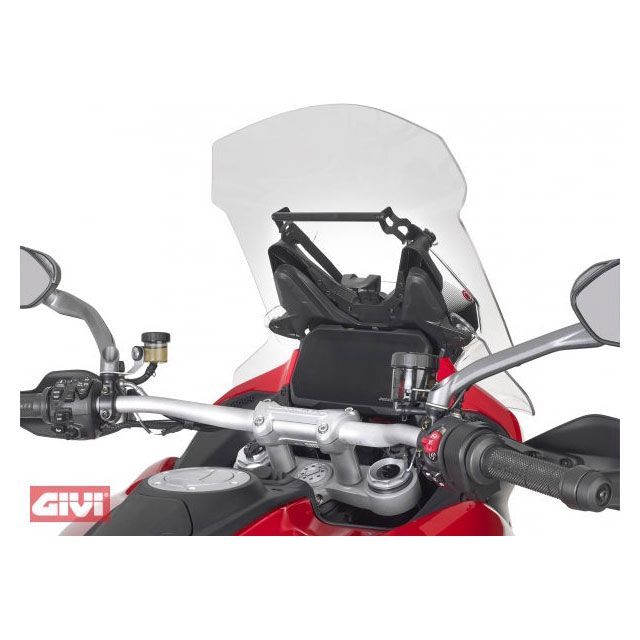 GIVI Support（s. Description） for mounting on the windshield for various models givi_FB7413 ジビ その他 Multistrada V4