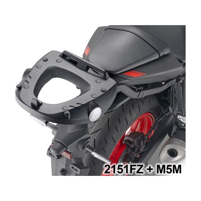 GIVI Monolock top case Rear Rack for Yamaha MT-03 20-， works with M5M or M6M plates only givi_2151FZ ジビ その他 MT-03｜パークアップ 店