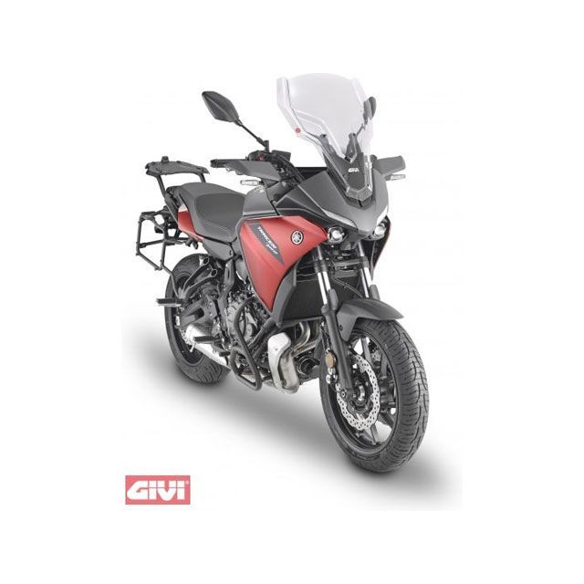 GIVI Windscreen transparent, 550 mm high, 410 mm wide for Yamaha Tracer 700(2020) givi_D2148STG ジビ その他 Tracer 700|パークアップ 店