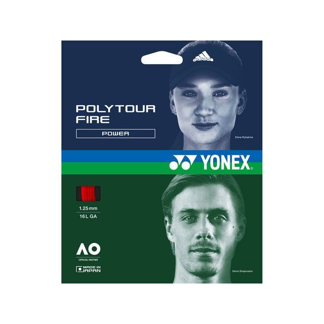 YONEX PTF120R2 ポリツアーファイア120（200m）/（R） PTF120R2 製造業者店卸し資産あり ヨネックス 運動競技