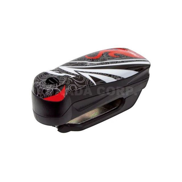 ABUS Detecto 7000 RS1 FLAME BLACK アブス ディスクロック｜パークアップ 店