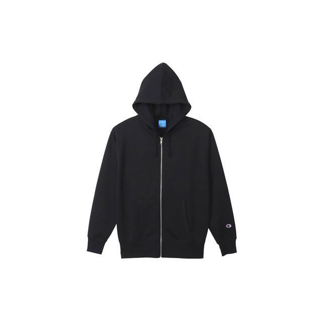 champion C3-XS160 ZIP HOODED SWEAT（ブラック） サイズ M C3-XS160 メーカー在庫あり チャンピオン アウトドア用ウェア