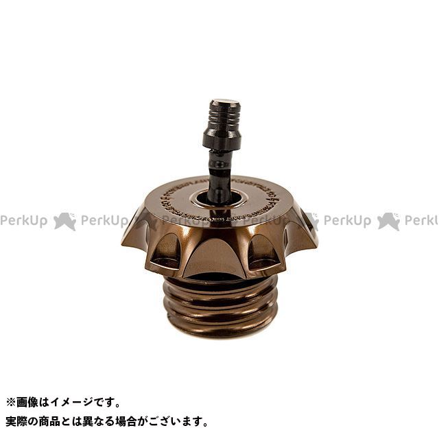 POWERPLANT P16 MXベント ガスキャップ（ブロンズ） ・027073 パワープラント その他外装関連パーツ