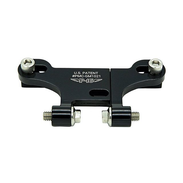 POWERPLANT P16 ライザー専用メーターマウント（ブラック） ・028676 メーカー在庫あり パワープラント ハンドル周辺パーツ パワープラント製ライザー