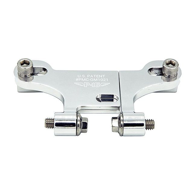 POWERPLANT P16 ライザー専用メーターマウント（ポリッシュ） ・028677 パワープラント ハンドル周辺パーツ パワープラント製ライザー