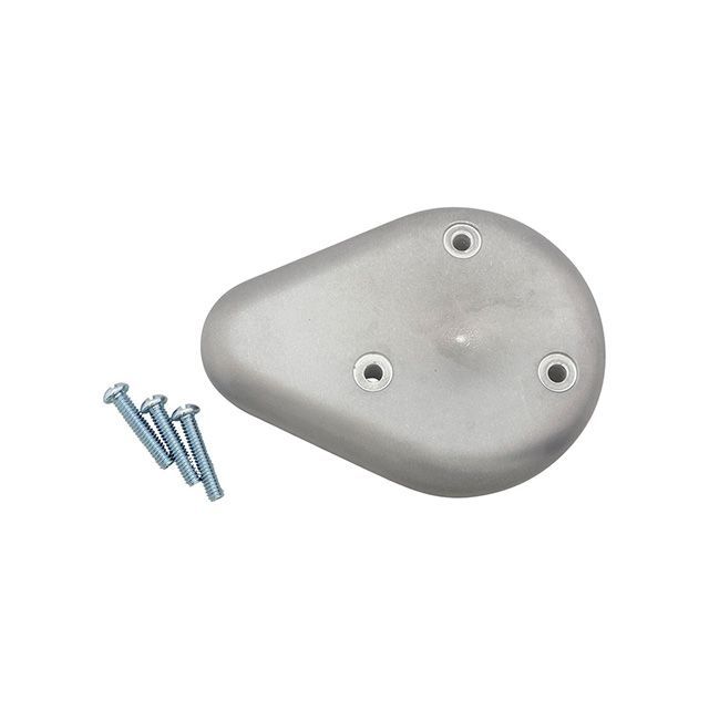 MALCOM SUPPLY ティアドロップキャブカバーL Eキャブ用 ・029799 マルコムサプライ ドレスアップ・カバー S＆S Eキャブレター