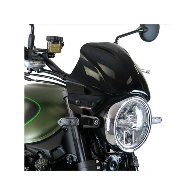 Powerbronze メーターバイザー Z900RS（18-）（ブラック） 100-K101-003 パワーブロンズ カウル・エアロ Z900RS