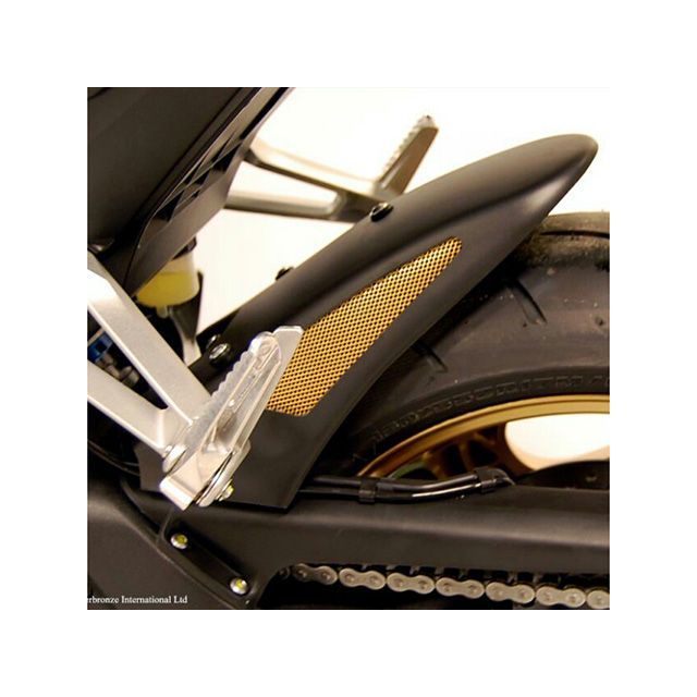 Powerbronze リアインナーフェンダー CB1000R（08-17）Atype カラー ブラック/ゴールドメッシュ 201-H106-503 パワーブロンズ フェンダー CB1000R