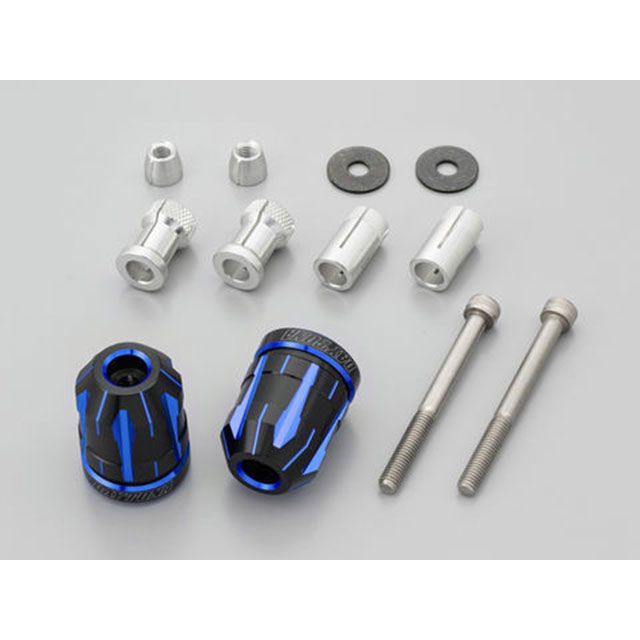 DAYTONA PREMIUM ZONE ハンドルバーエンドプラグ TECHNO(ブルー) SUZUKI車/汎用 35471 メーカー在庫あり デイトナ ハンドル関連パーツ