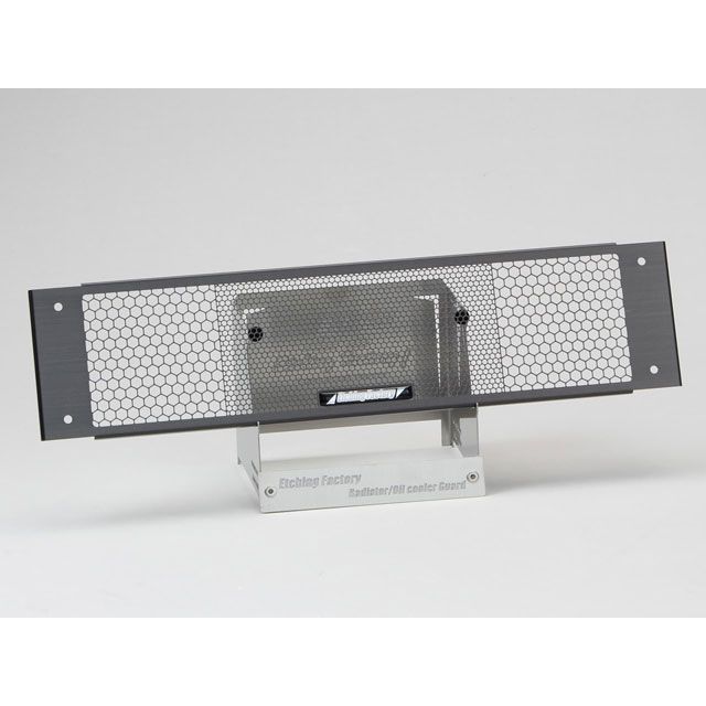 ETCHING FACTORY EARL&rsquo;S 9インチ10段ストレート用 オイルクーラーガードSB（ブラック） カラー 青エンブレム OGE-0910S-00-SB-bu エッチングファクトリー ラジエター関連パーツ EARL&rsquo;S 9インチ10段ストレ&hellip;｜パークアップ 店