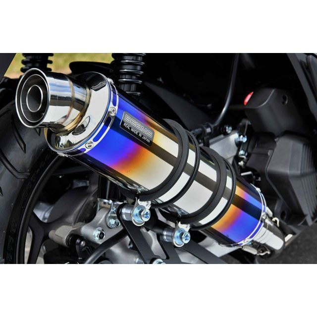 BEAMS R-EVO ヒートチタンサイレンサー 政府認証 G1015-53-007 ビームス マフラー本体 PCX160