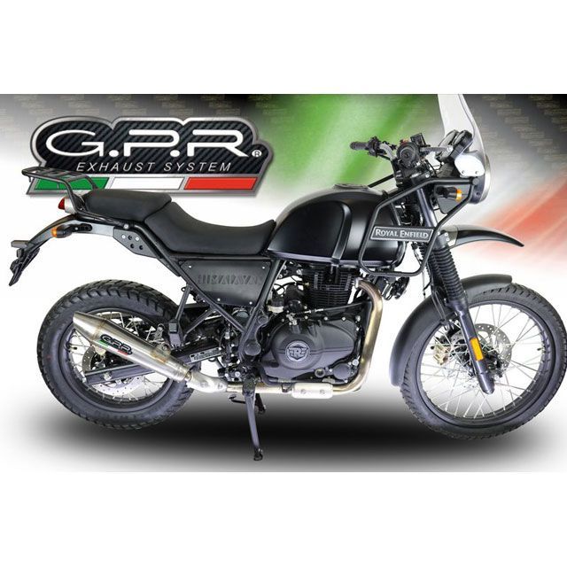 G.P.R. Original For Royal E. Classic / Bullet Efi 500 2009/16 Homologated スリッポンエキゾースト Catalized Vintacone ｜ ROY.2.VIC gpr_ROY-…