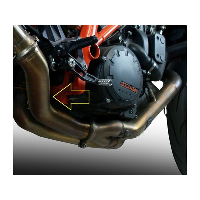G.P.R. Original For Ktm Superduke 1290 R 2017/19 E4 Decat Pipe Manifold Decatalizzatore ｜ KTM.79.1.DEC gpr_KTM-79-1-DEC ジーピーアー…