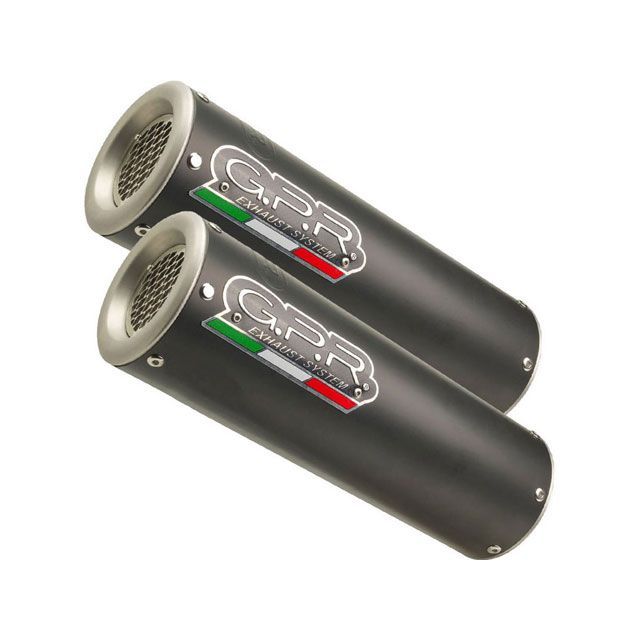 G.P.R. Original For Kawasaki Z 1000 Sx 2017/19 E4 Pair Homologated スリッポンエキゾースト M3 Black Titanium ｜ K.158.E4.M3.BT gpr_K-158-E4…
