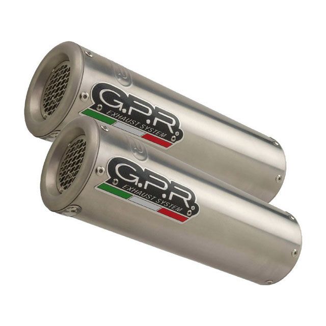 G.P.R. Original For Honda Vtr 1000 Sp-1 2000/01 Pair Homologated スリッポンエキゾースト M3 Titanium Natural ｜ H.47.M3.TN gpr_H-47-M3-TN ジ…