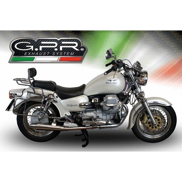 G.P.R. Original For Moto Guzzi California 1100 2003/05 Pair Homologated スリッポンエキゾースト Vintacone ｜ GU.58.03.VIC gpr_GU-58-03-VIC …