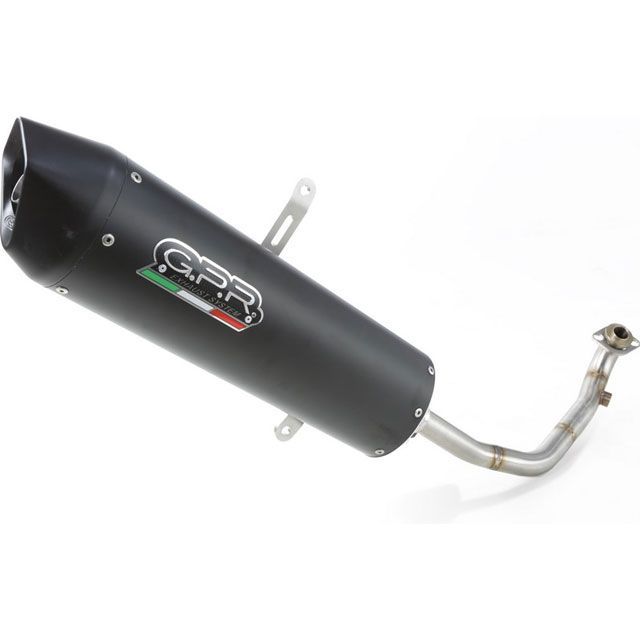 G.P.R. Exhaust System Kymco K-Xct 125 I.E. 2012/16 Racing full system Furore Nero | KYM.3.RACE.FUNE gpr_KYM-3-RACE-FUNE ジーピーアー…