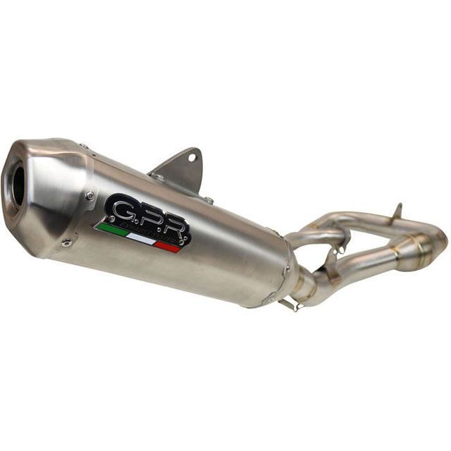 G.P.R. Exhaust System Kawasaki Kx 450 F 2012-15 Mx competition full line Pentacross Titanium ｜ PNT.MX.3.TO gpr_PNT-MX-3-TO ジーピ…