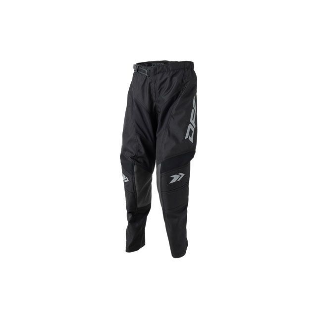 【特価品】DFG ソリッド パンツ ユース（ブラック/グレー） サイズ YXXS（110cm） C9704 メーカー在庫あり ディーエフジー モトクロス用品
