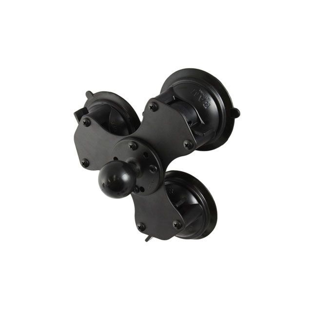 RAM MOUNTS トリプルサクションベース 1.5インチボール RAM-224-3U メーカー在庫あり ラムマウント 電子機器類
