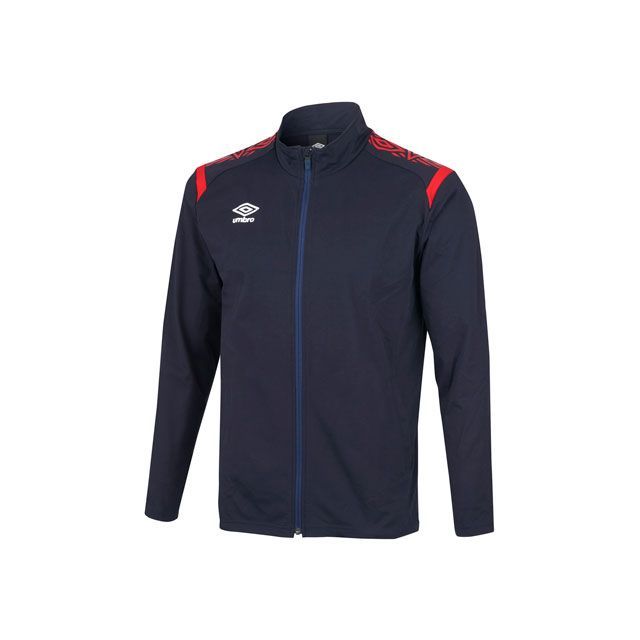 umbro UAS2350J ジュニア ウォームアップジャケット（ネイビー×レッド） サイズ 120 UAS2350J アンブロ スポーツ
