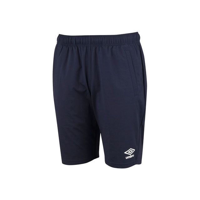 umbro UAS2351JP ジュニア ウォームアップハーフパンツ（ネイビー） サイズ 150 UAS2351JP メーカー在庫あり アンブロ スポーツ