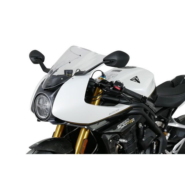 MRA スクリーン レーシング（クリア） MR922C エムアールエー スクリーン関連パーツ SPEED TRIPLE 1200 RR