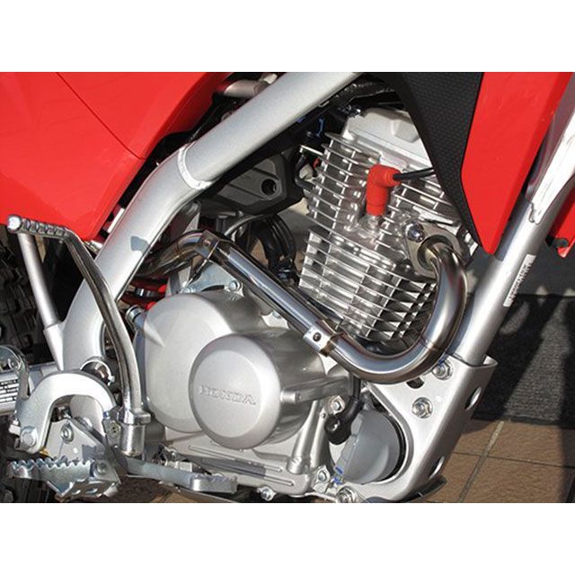【メーカー直送】power-craf エキゾーストパイプ（ステンレス製）HONDA CRF125F（2019M～）用 PC-18329A 力造 エキゾーストパイプ